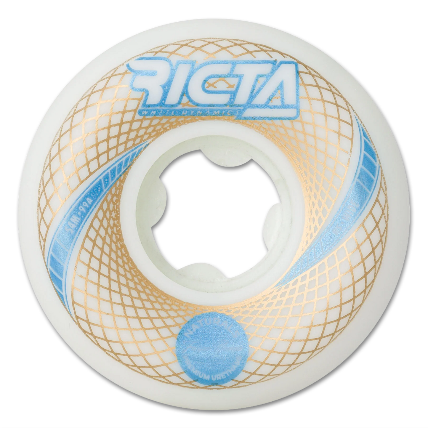 Ricta Wheels 54mm 99A Nunes Vortex Naturals White Round