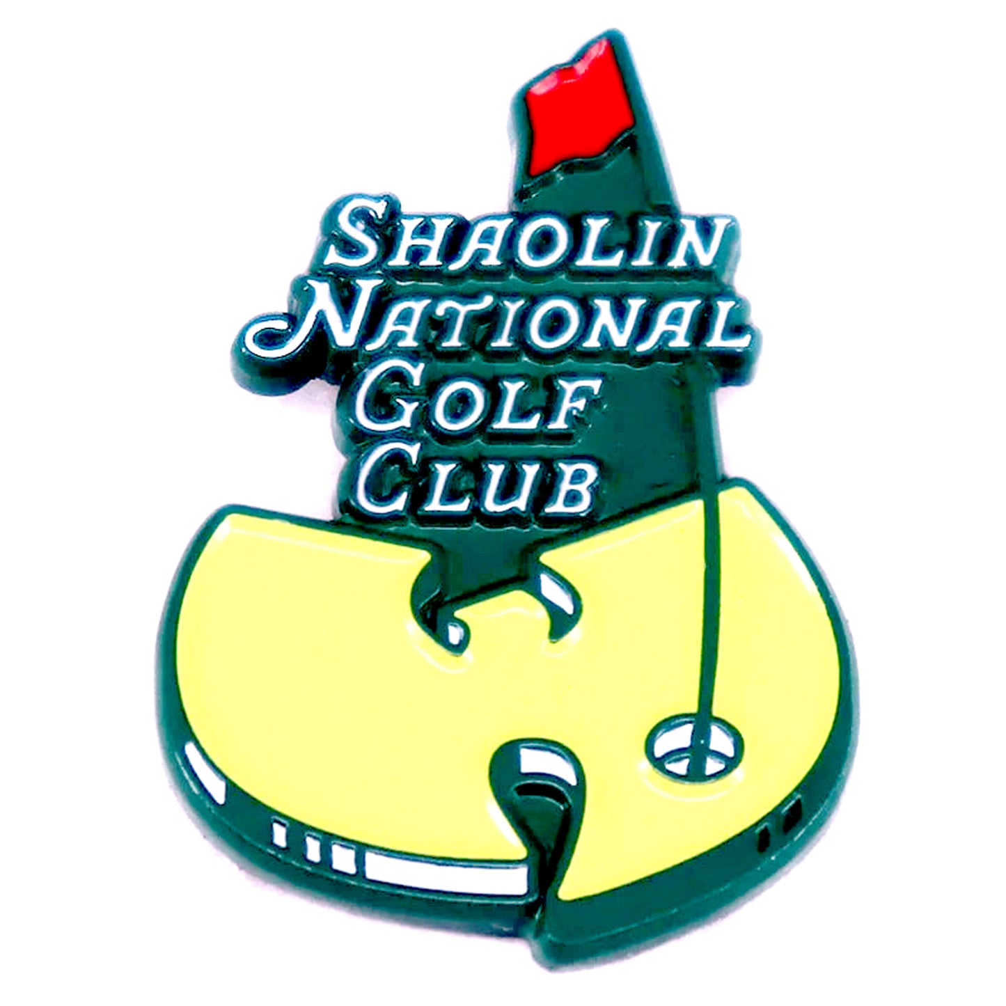 Shaolin National Golf Club Enamel Pin