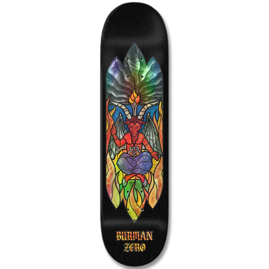 Zero Burman Stained Glass Baphomet Deck