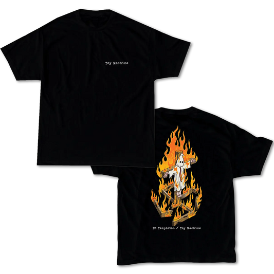 Toy Machine Charred Cross Tee