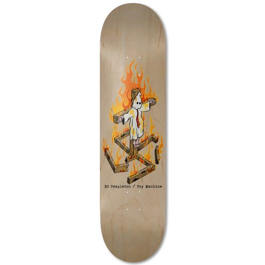 Toy Machine Charred Cross 8.5" Deck