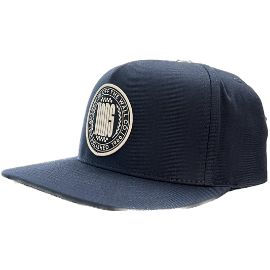 Vans Est 1966 Snapback Hat Dress Blues