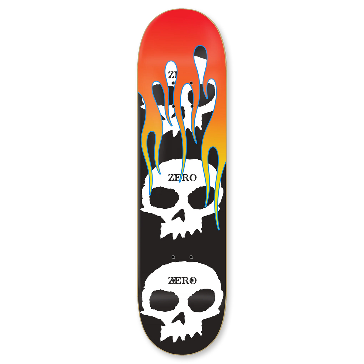 Zero 3 Skull W/ Flames Deck