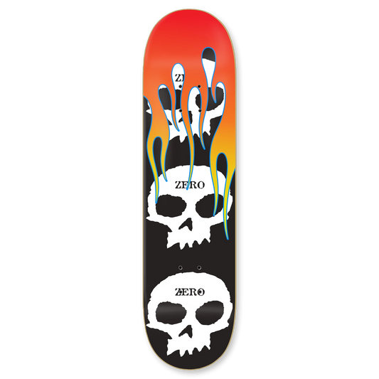 Zero 3 Skull W/ Flames Deck