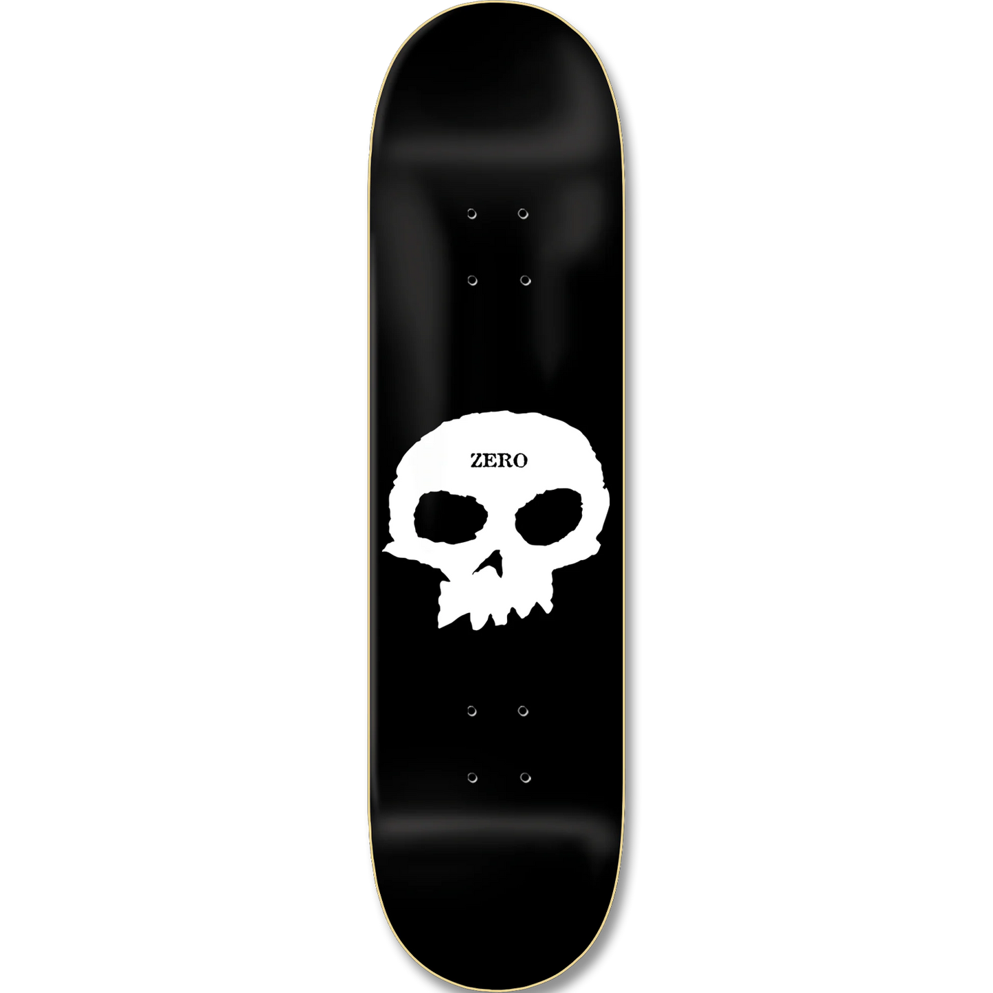 Zero Single Skull Logo Deck