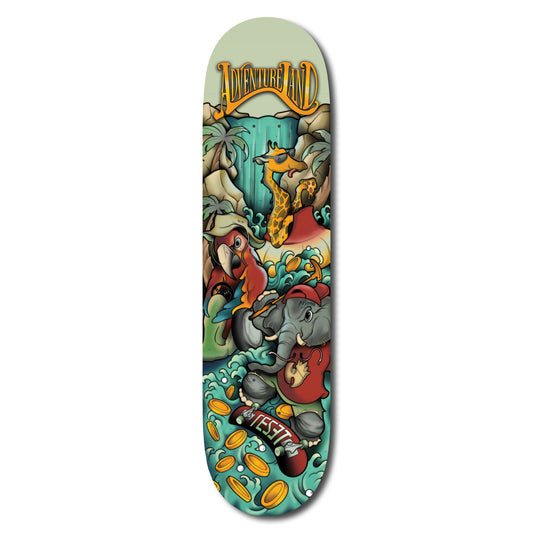 Reset Mercantile Adventureland Skateboard Deck