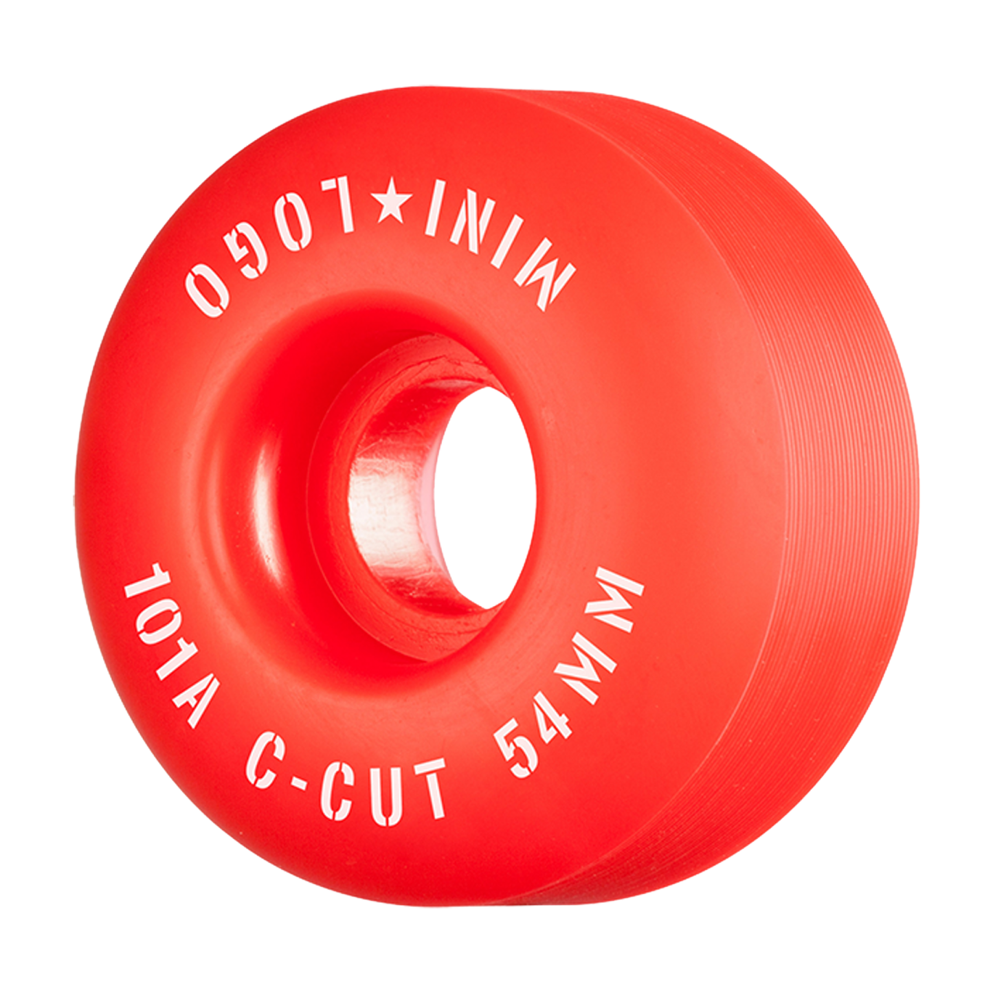 Mini Logo Wheels C-Cut 54mm 101a RED