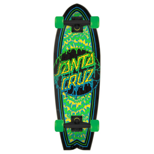 Santa Cruz Toxic Dot 8.8" x 27.7" Shark Cruzer