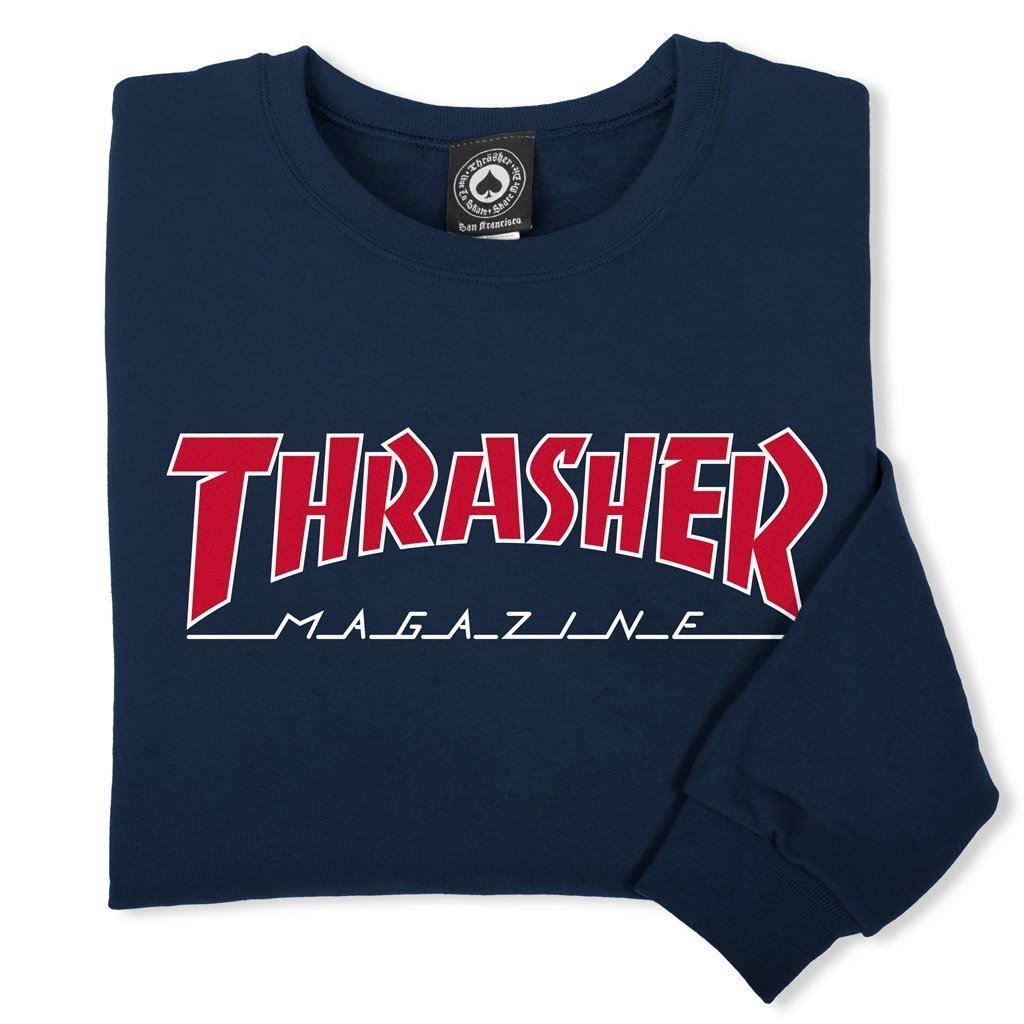 Thrasher Outline Crewneck Sweatshirt
