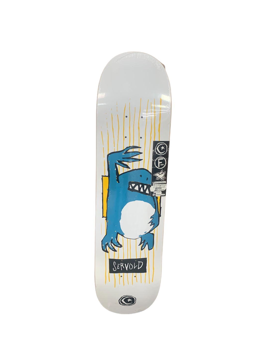 Foundation Skateboards Dakota Servold Blue Deck 8.0"