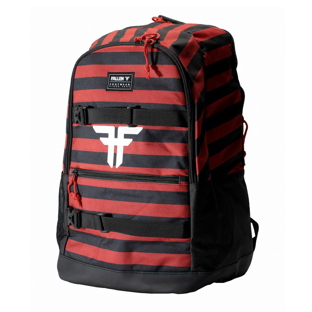 Fallen Melrose Backpack Stripes Black/Red