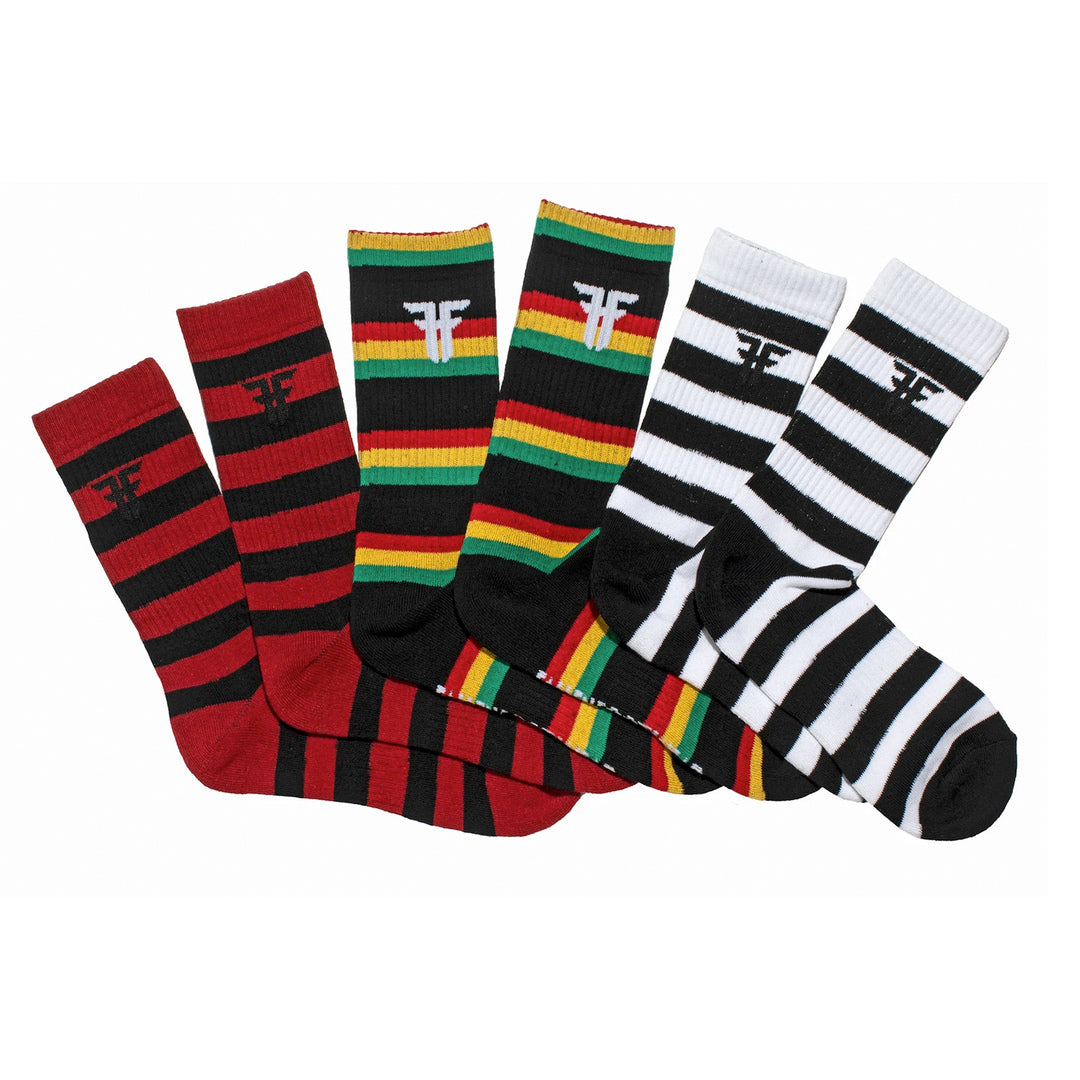 Fallen Trademark Striped Socks