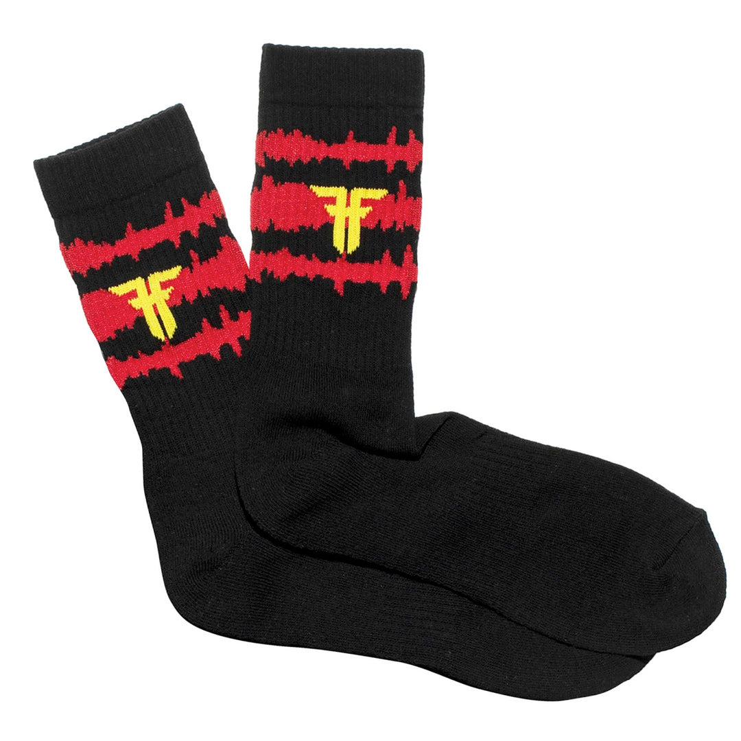 Fallen Static Socks Black/Red