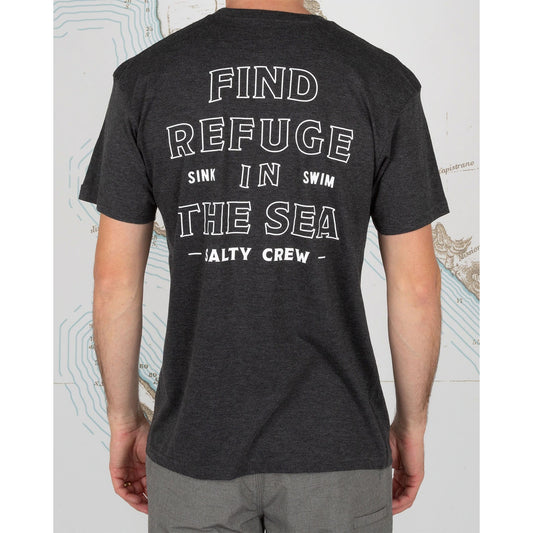 Salty Crew Charcoal Refuge Premium Tee