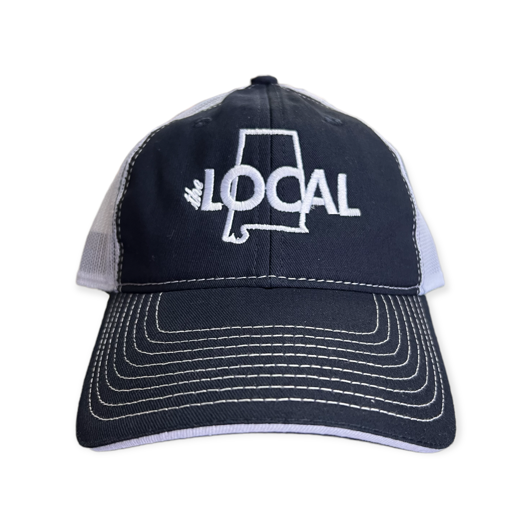 The Local State Sillywet Trucker Hat Navy/White