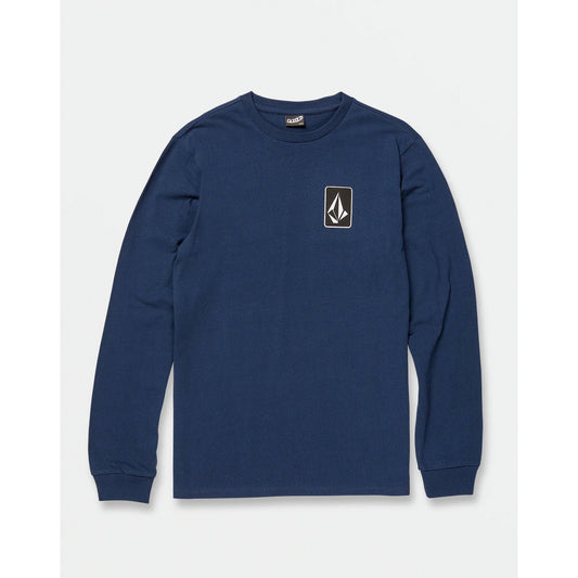 Volcom Skate Vital Relics Longsleeve Tee - Baja Indigo