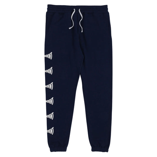 Independent Span Jogger Sweatpants Navy Bottom