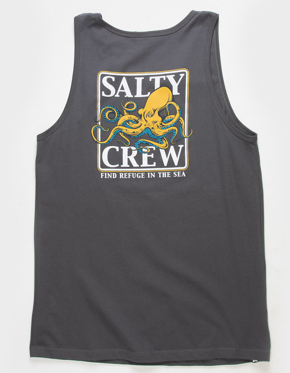 Salty Crew Ink Slinger Tank Charcoal