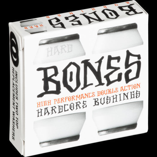 Bones Bushings Black/White Hard