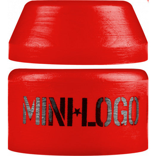 Minilogo Bushings Hard 100a Red (for 1 truck)
