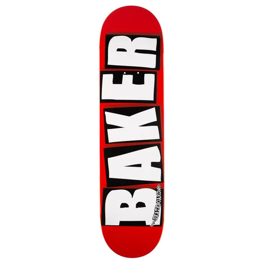 Baker Deck Brand Logo White 8.5