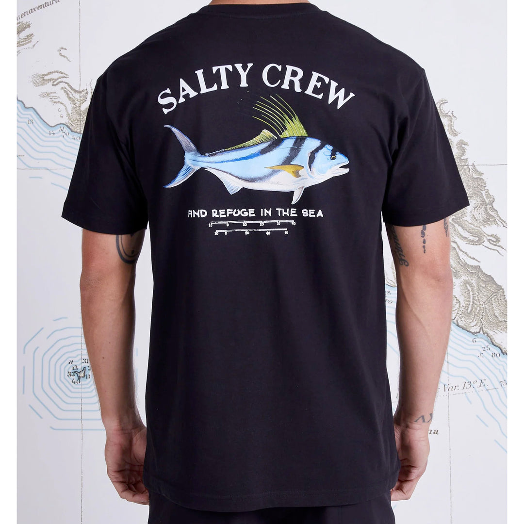 Salty Crew Rooster Premium Tee Black