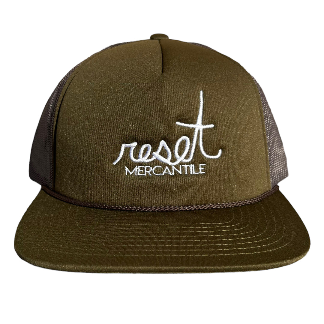 Restructuring Hat Reset Mercantile Trademarkovich Trucker Hat – ResetMercantile