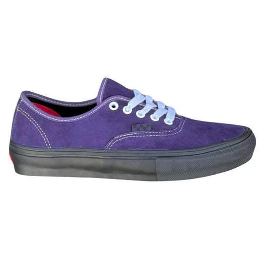 Vans Skate Authentic Pig Suede Dark Purple / Black Shoes
